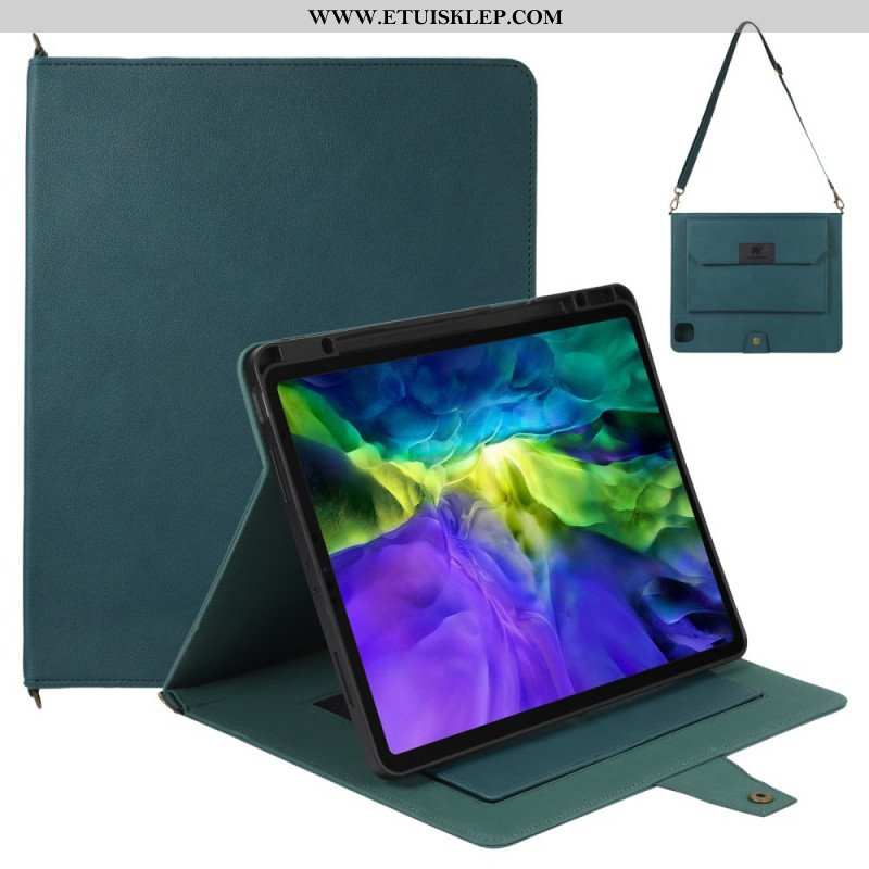 Etui Folio do iPad Pro 11" (2022) Pasek Na Ramię Rfid